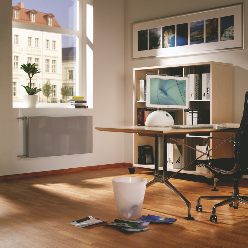 Rendering Zehnder P25 Decorative radiator Front view