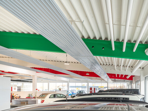 Zehnder ZFP, RHC, CP, Ceiling Panel, Zehnder, Reference, exhibition, salesroom, showroom, cars, Autoland, Pocking,bavaria