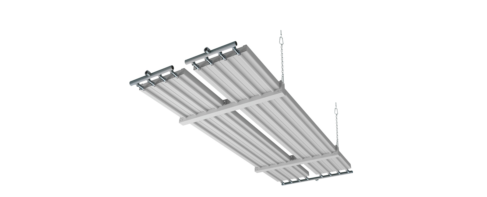 Rendering Zehnder ZIP Heating and cooling ceiling system 