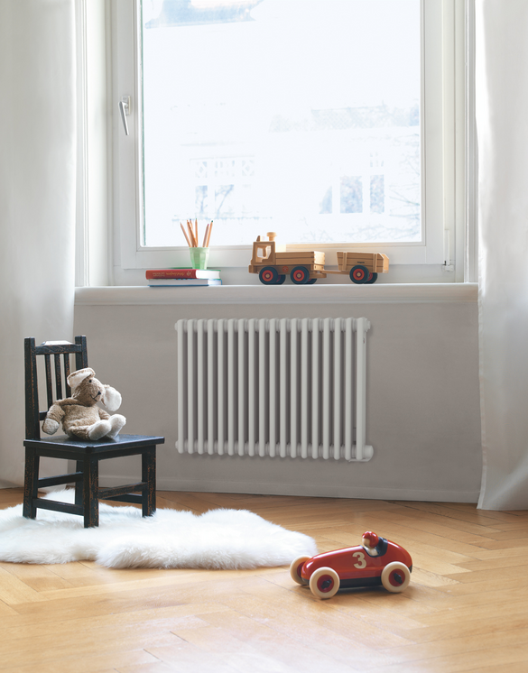 Rendering Zehnder Charleston Electric Decorative radiator 