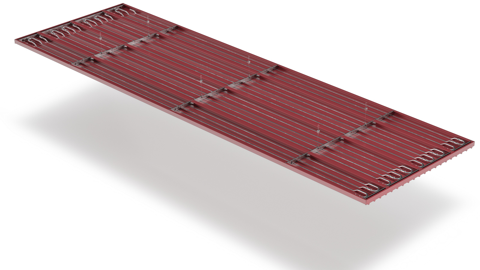 Cut-Out Zehnder ZFP Urban Heating and cooling ceiling system 