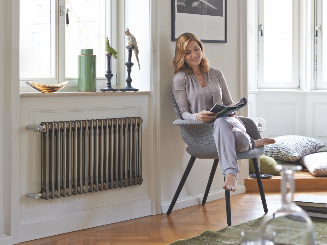 Rendering Zehnder Charleston Decorative radiator 