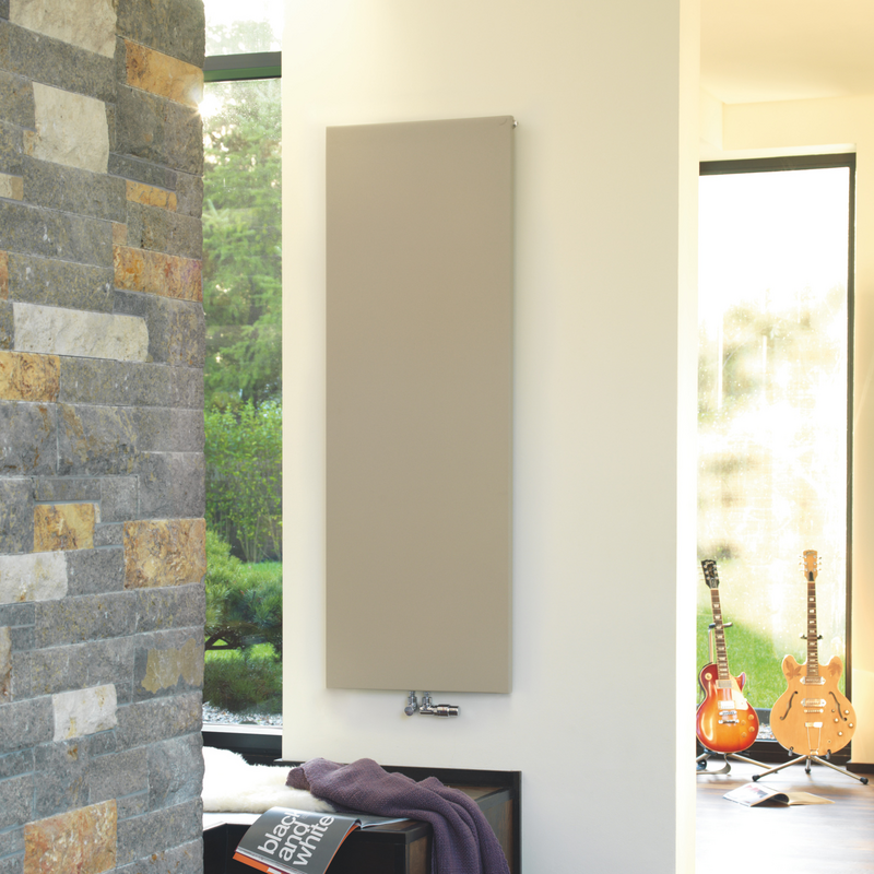 Rendering Zehnder Plano Decorative radiator Front view