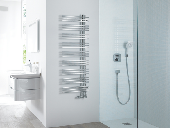 Rendering Zehnder Yucca Asym Decorative radiator 