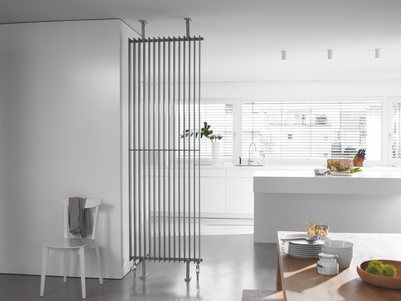 Zehnder_RAD_Excelsior-HY_kitchen Rendering Zehnder Excelsior Decorative radiator Front view