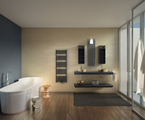 Rendering Zehnder Zeno Decorative radiator Front view