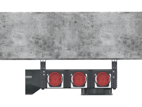 UPV-P_Scene_42_F_BlackGray_7021_Beauty_FrontOtho.png Cut-Out Zehnder ComfoCube Flex Comfortable indoor ventilation Side view