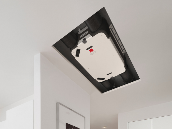 Stock Content Zehnder EVO 4 Comfortable indoor ventilation Angled view