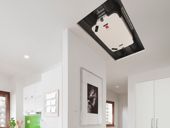 Stock Content Zehnder EVO 4 Comfortable indoor ventilation Angled view