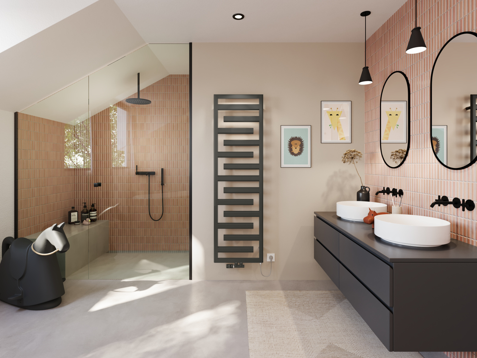 Rendering Decorative radiator 