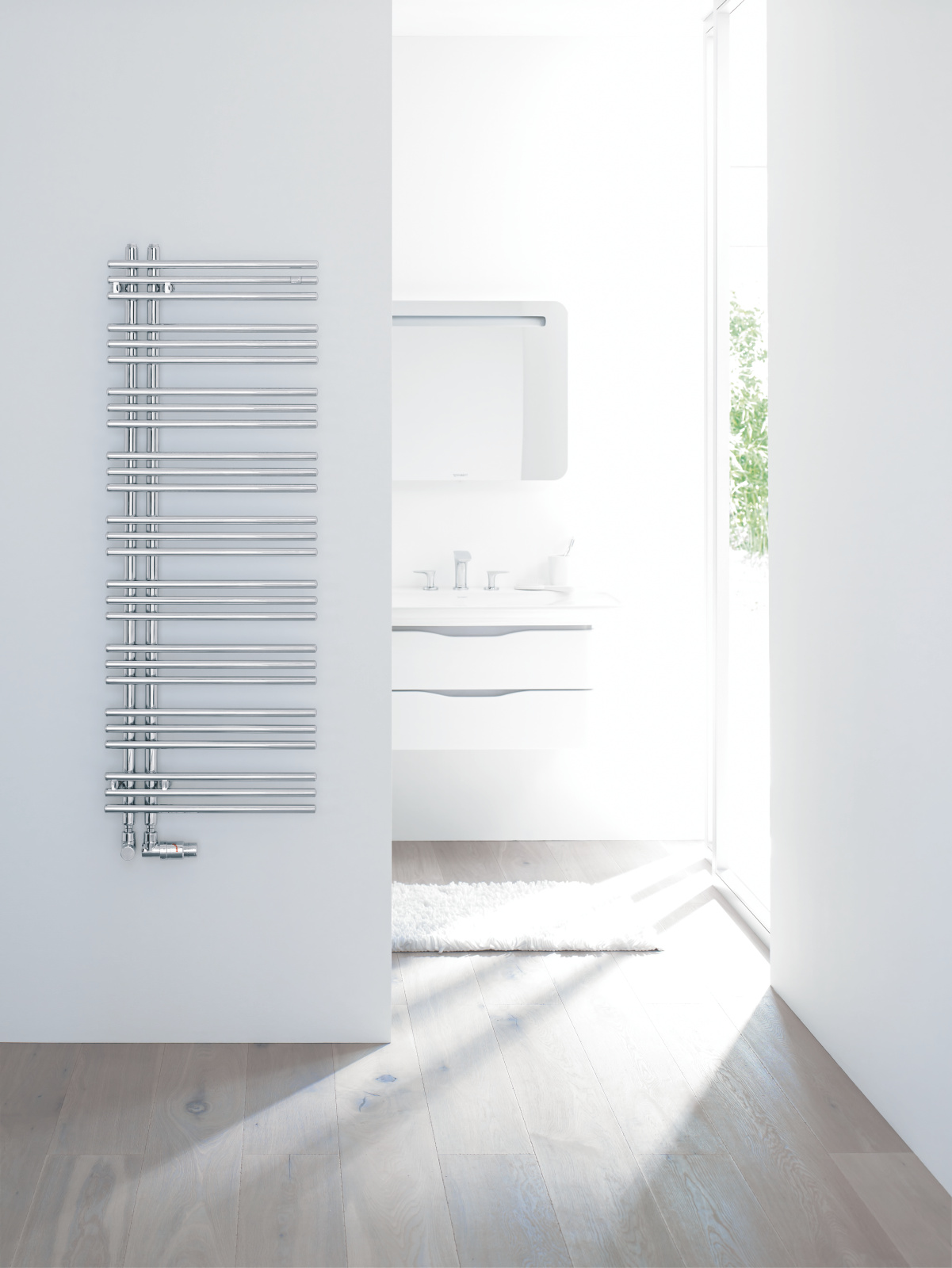 Cut-Out Zehnder Yucca Asym Decorative radiator 