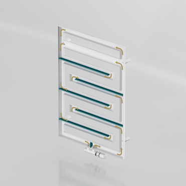 Cut-Out Zehnder Tetris Decorative radiator 