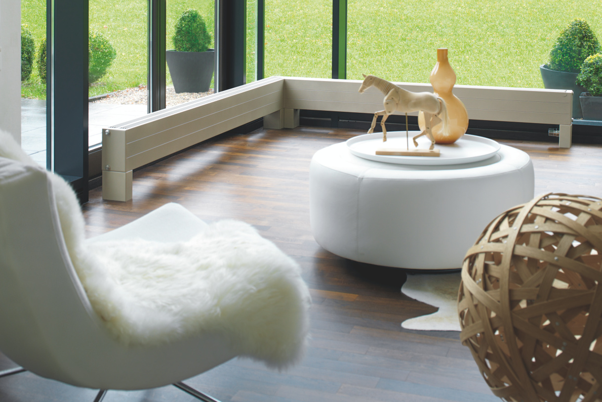 Rendering Radiavector Bench Decorative radiator 3D view