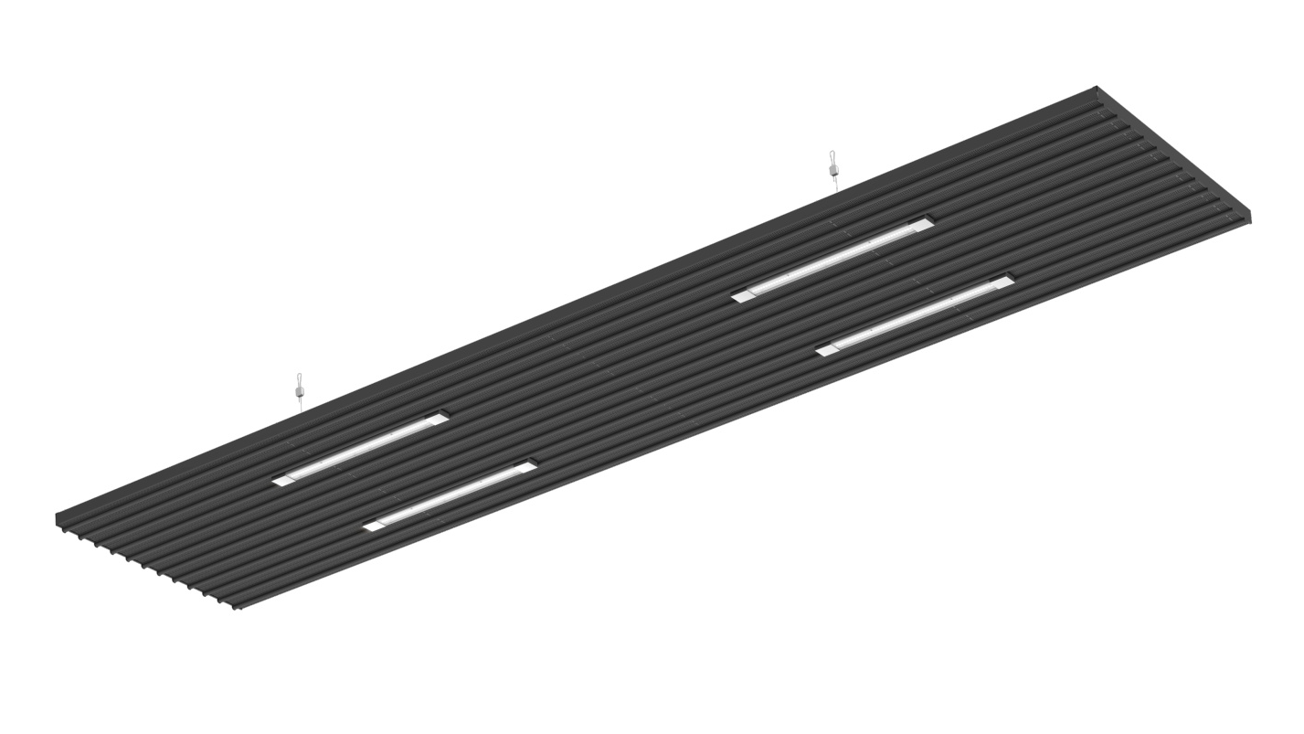 Cut-Out Zehnder ZFP Urban Heating and cooling ceiling system 