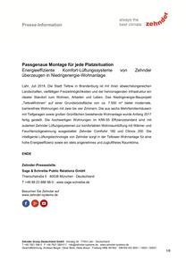 Climos-200, Teltow, Brandenburg, Presse-Info