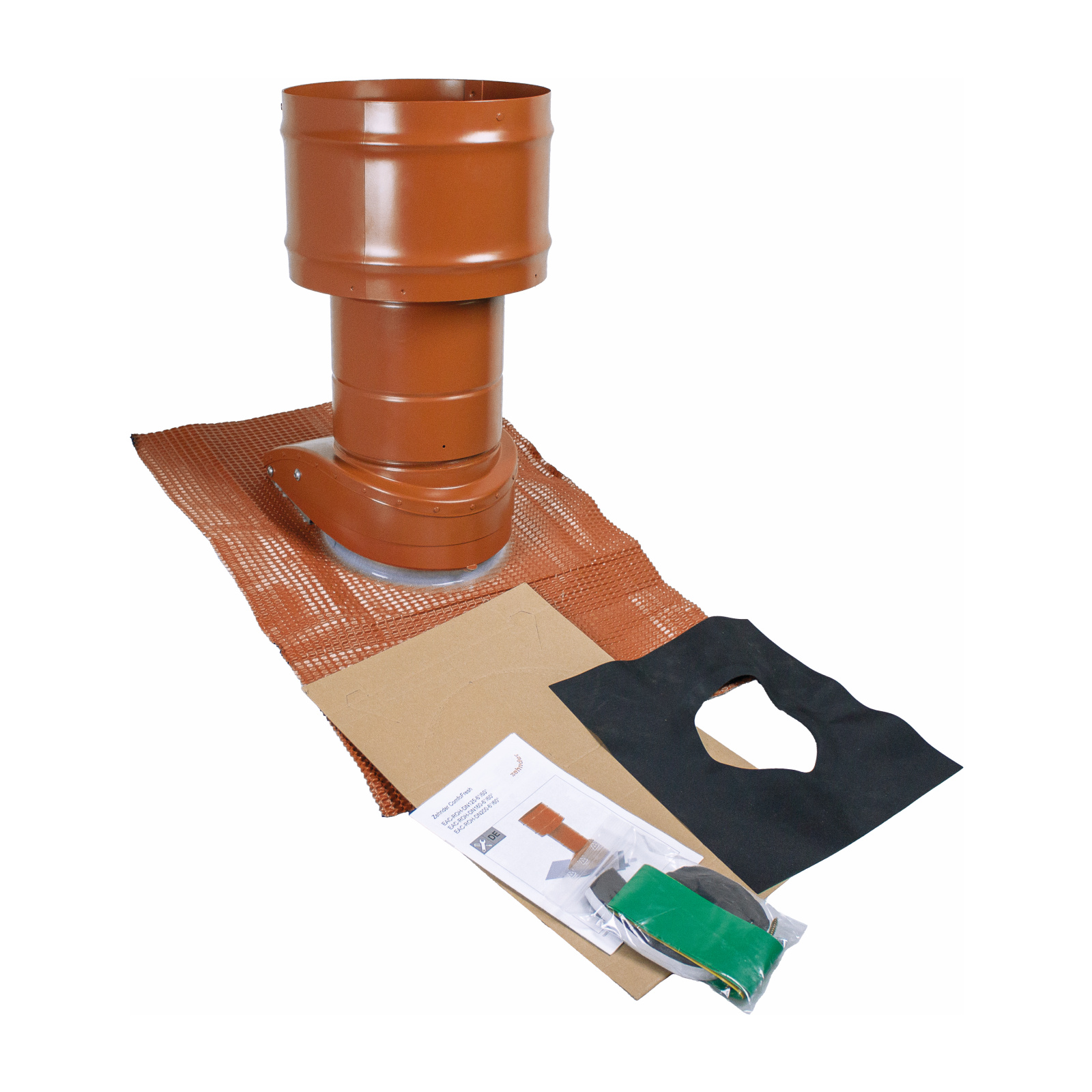 Rendering Zehnder Commercial CD Accessories Comfortable indoor ventilation Angled view