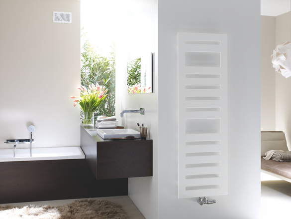 Rendering Zehnder Metropolitan Spa Decorative radiator Front view