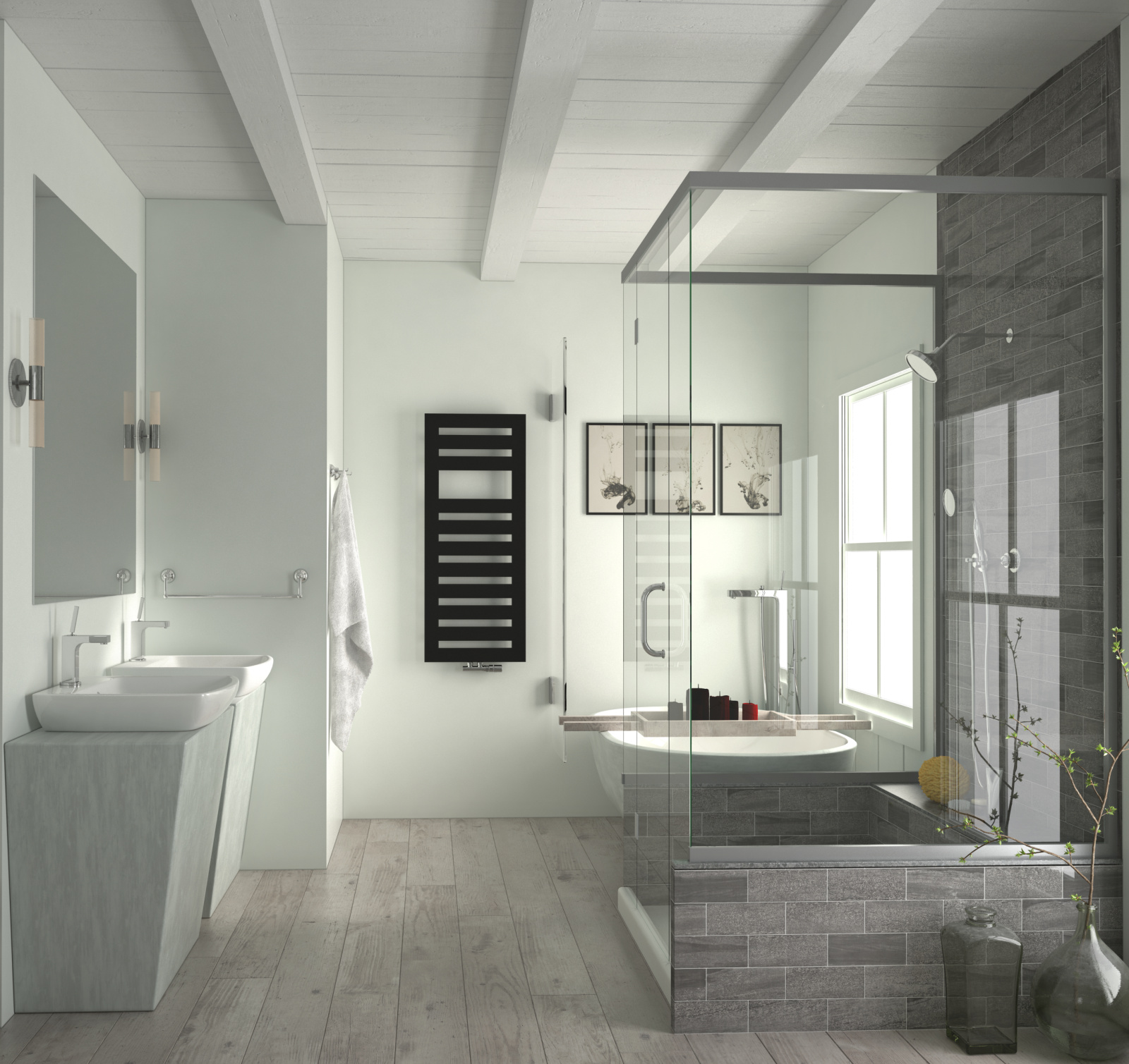 Cut-Out Zehnder Metropolitan Spa Decorative radiator 