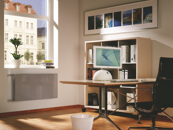 Rendering Zehnder P25 Decorative radiator Front view