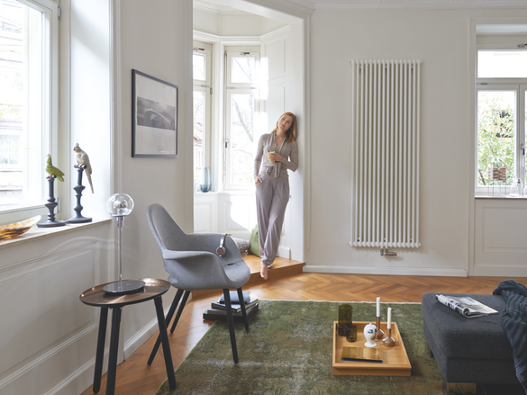 Rendering Zehnder Charleston Decorative radiator 