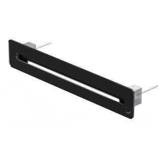 Zehnder_CSY_ComfoGrid CSB/P Linea_DGR-CSB/P-L400-W75-Linea-Black Rendering Comfortable indoor ventilation