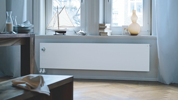 Rendering Zehnder Radiapanel Decorative radiator Front view