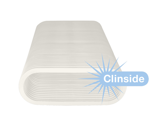 Cut-Out Zehnder ComfoTube flat 51 Comfortable indoor ventilation Front view