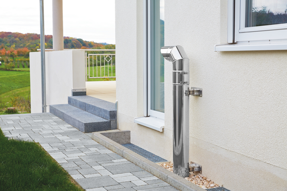 Reference ComfoVent DN180 Comfortable indoor ventilation Front view