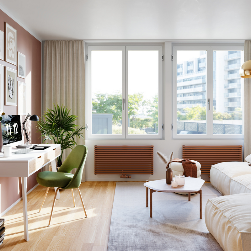 Rendering Zehnder Kleo Decorative radiator 