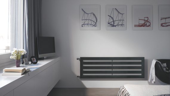 Rendering Zehnder Metropolitan Decorative radiator Front view