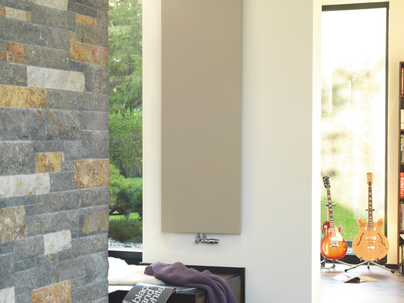 Rendering Zehnder Plano Decorative radiator Front view