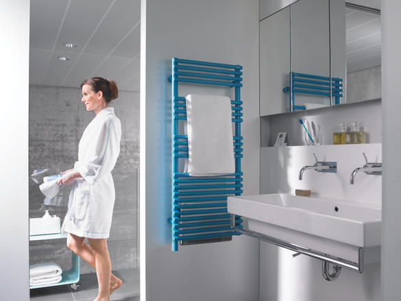 Rendering Zehnder Forma Spa Air Decorative radiator 