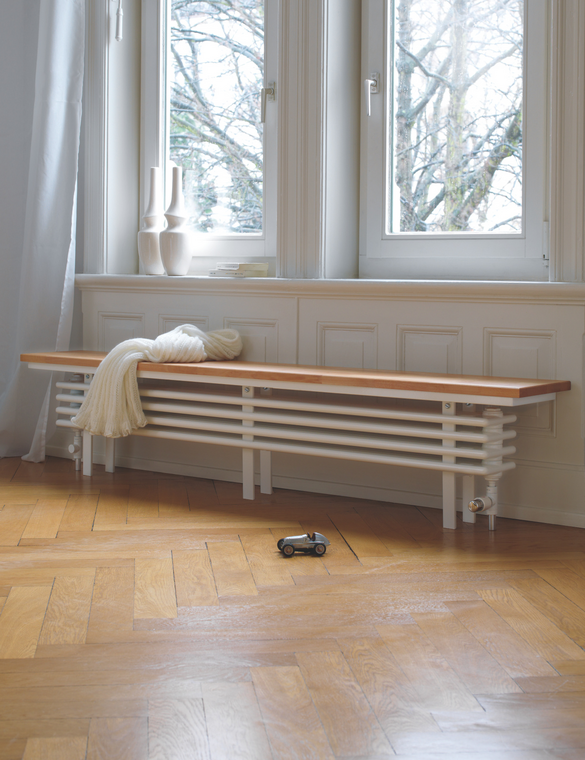 Rendering Zehnder Radiator Bench Decorative radiator 