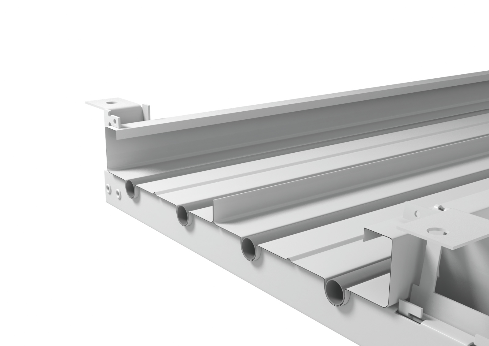 Rendering Zehnder ZIP Heating and cooling ceiling system 
