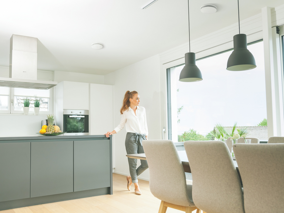 ComfoValve Luna E, ComfoValve Luna S, design valve, exhaust air valve, Luna E, Luna S, supply air valve