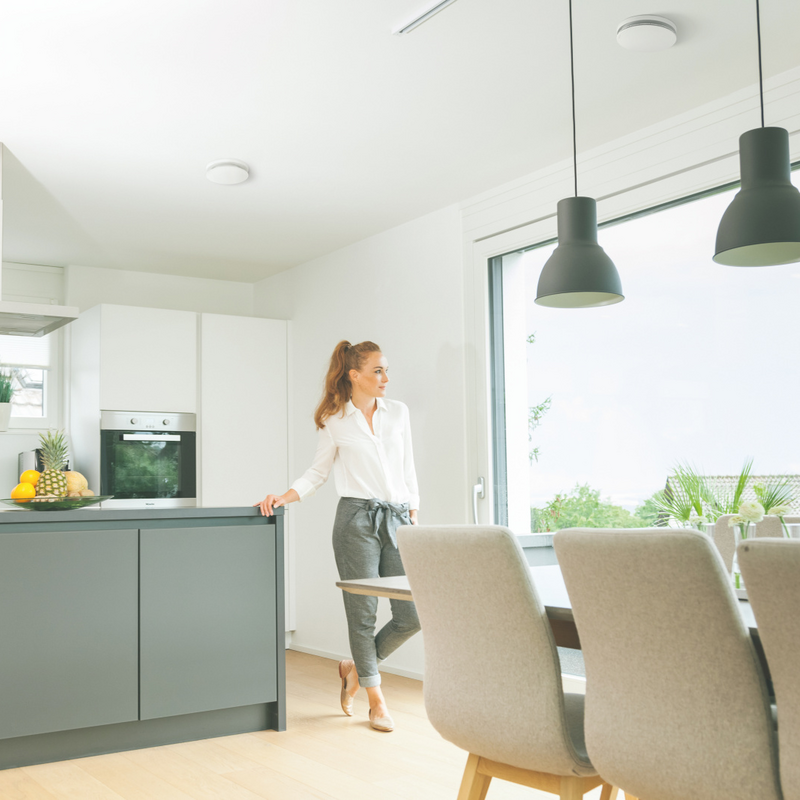 ComfoValve Luna E, ComfoValve Luna S, design valve, exhaust air valve, Luna E, Luna S, supply air valve