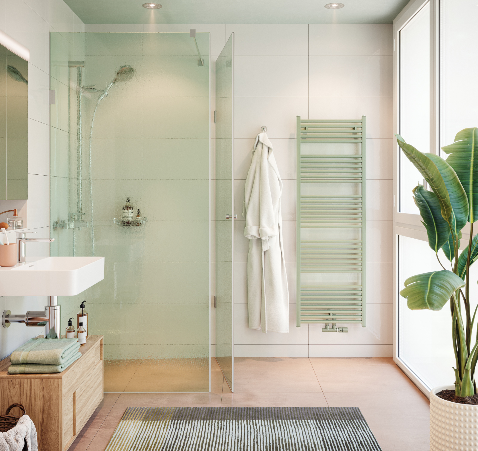 Cut-Out Zehnder Zeno Decorative radiator 