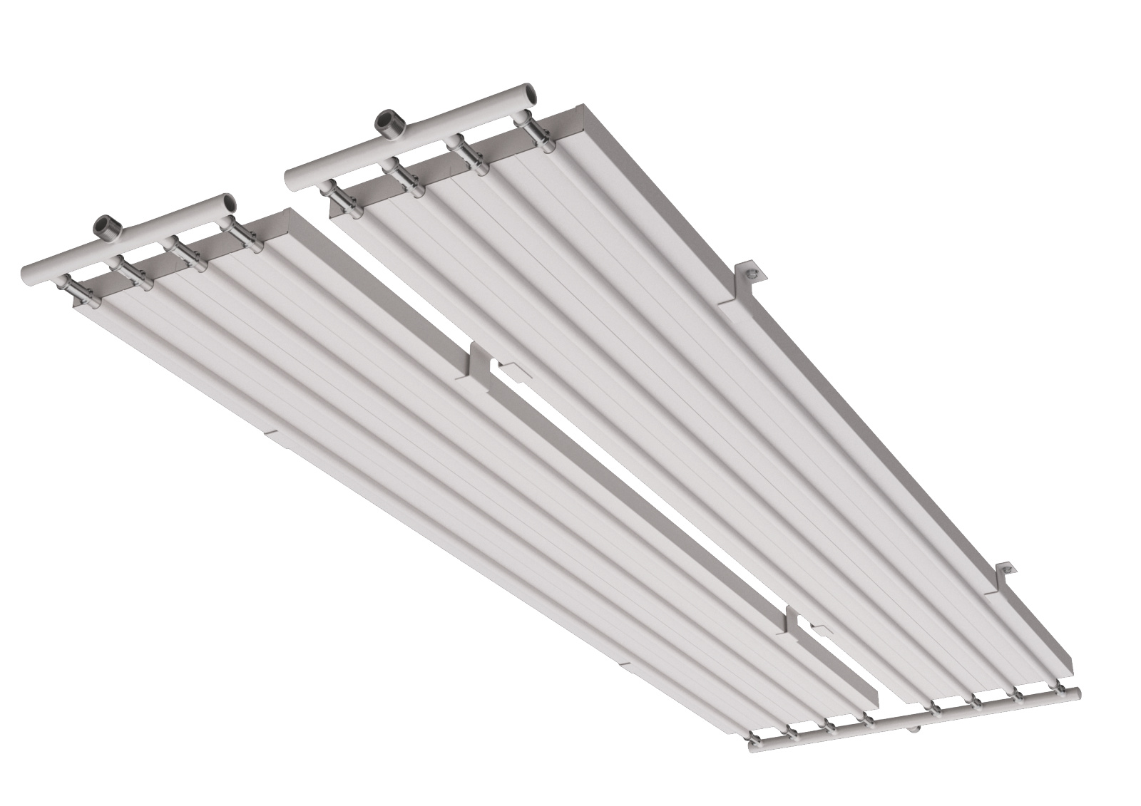 Rendering Zehnder ZIP Heating and cooling ceiling system 