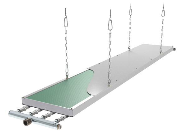 Cut-Out Zehnder ZIP Heating and cooling ceilings Rear view