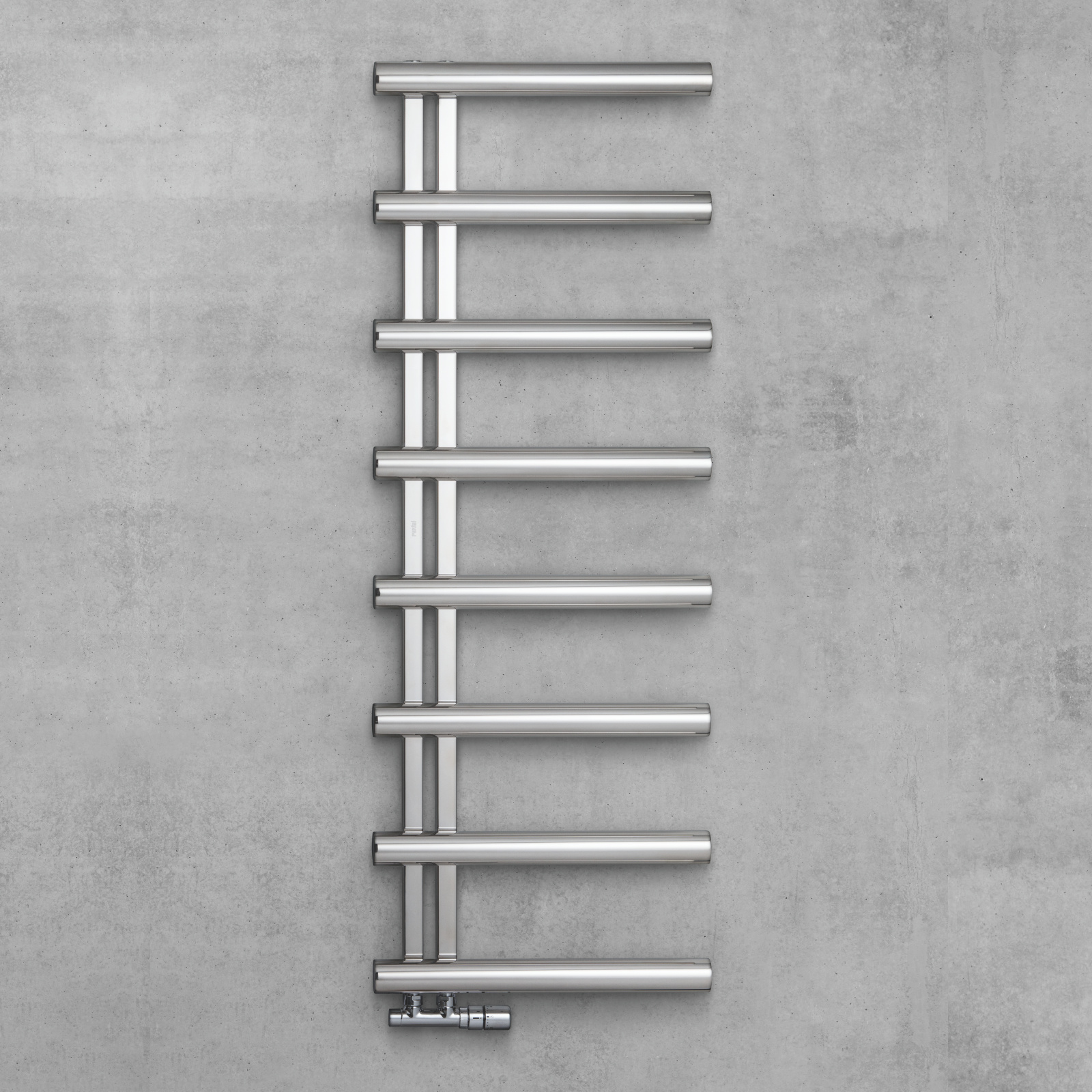 Rendering Zehnder Chime Decorative radiator Front view