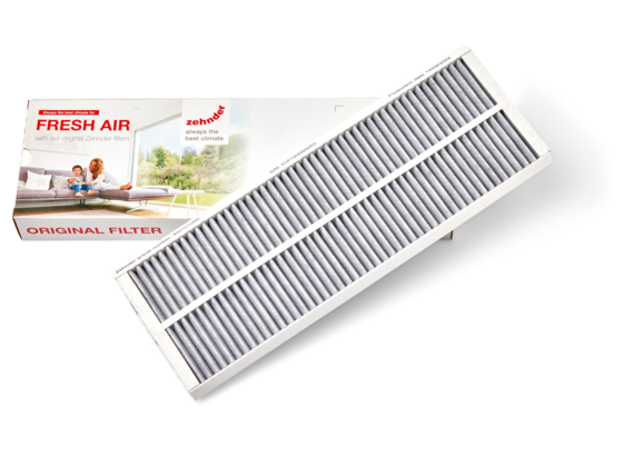 Zehnder_CSY_ComfoAir_1000746_filter-cluster Cut-Out Zehnder ComfoAir Q350 TR Comfortable indoor ventilation Angled view