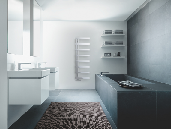 Rendering Zehnder Alban Decorative radiator Front view