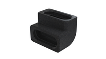 ComfoFit Therm bend Flat 51 vertical, for ComfoTube Therm Flat 51, 90°, black, EPP, including seals